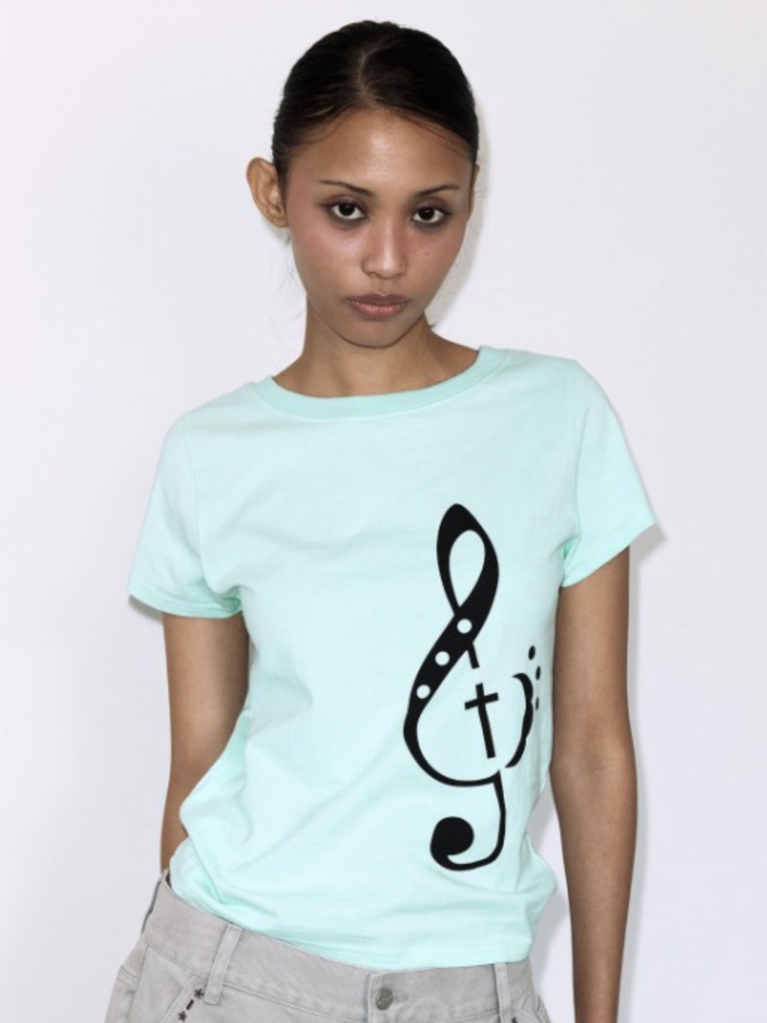 【FANCY CLUB】CLEF SYMBOL TEE