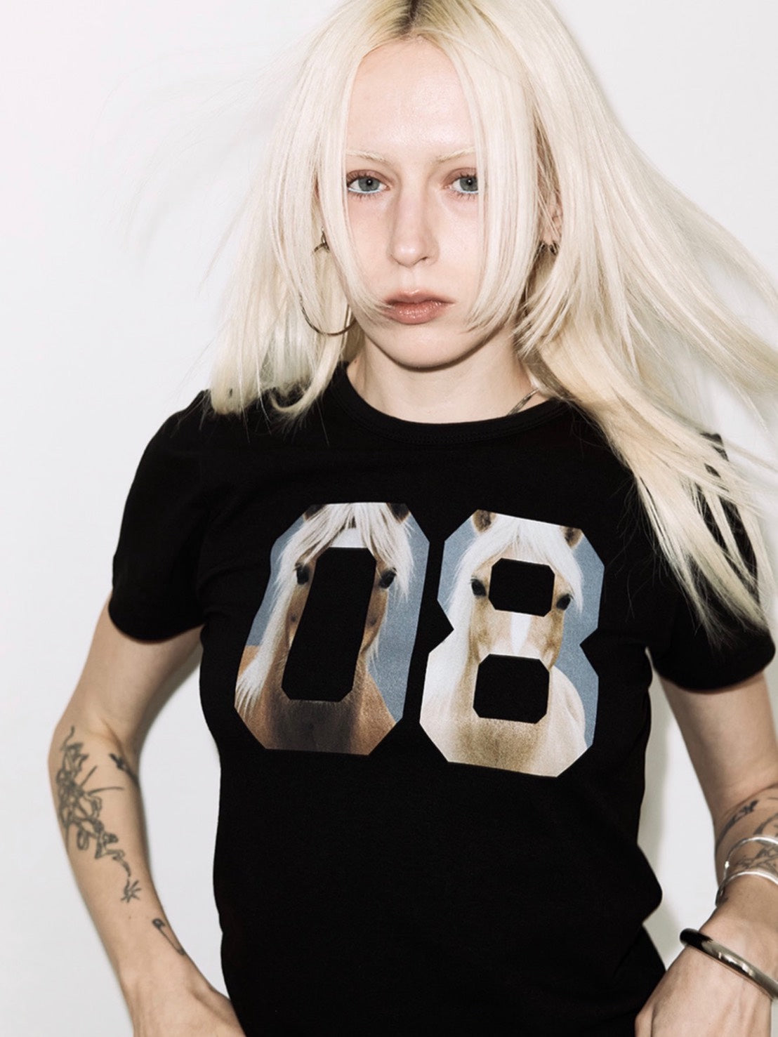 【FANCY CLUB】2-WAY 08 HORSE TEE