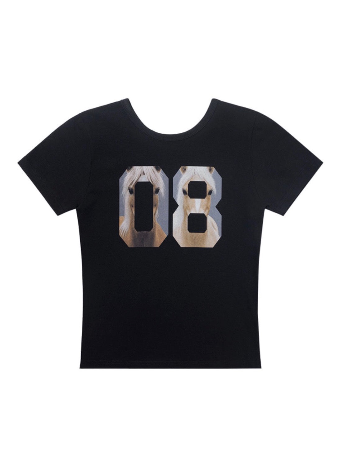 【FANCY CLUB】2-WAY 08 HORSE TEE
