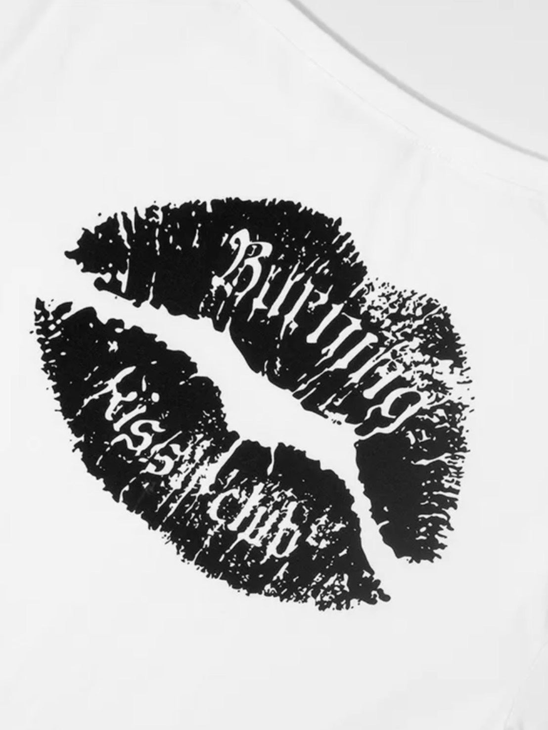 【FANCY CLUB】KISSING ONE-SHOULDER TOP