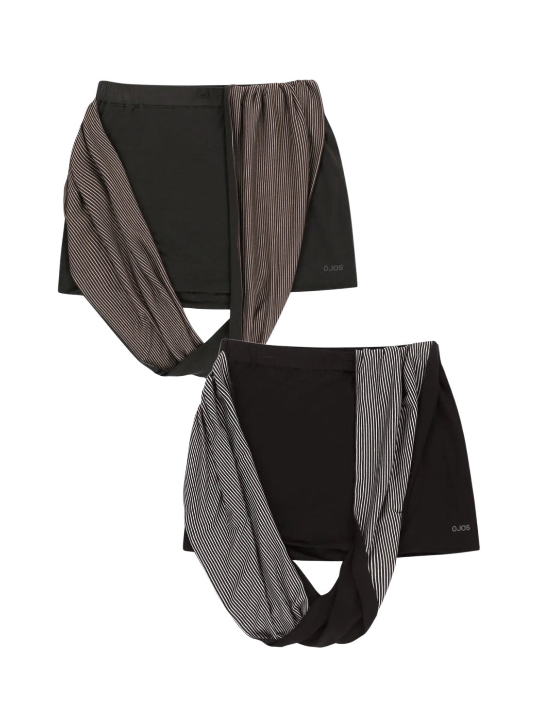 【OJOS】Draped Pumpkin Shorts
