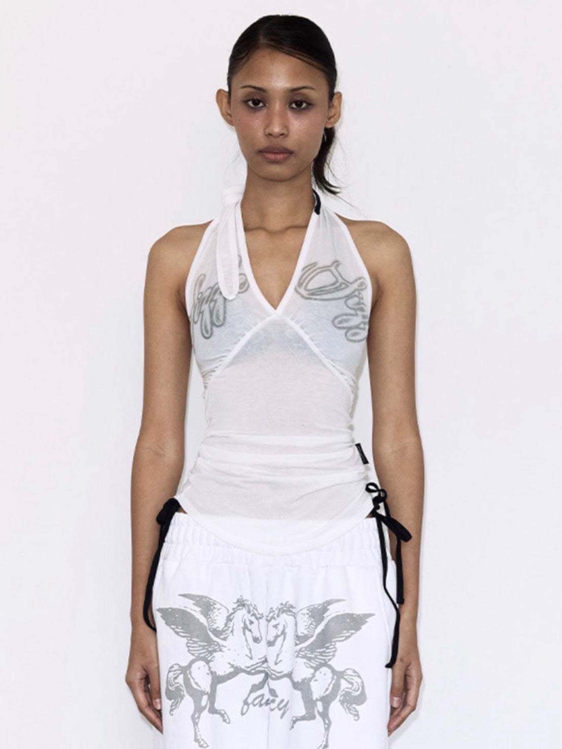 【FANCY CLUB】MUSE HALTERNECK TOP