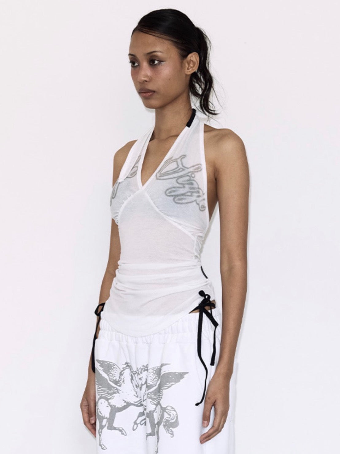 【FANCY CLUB】MUSE HALTERNECK TOP