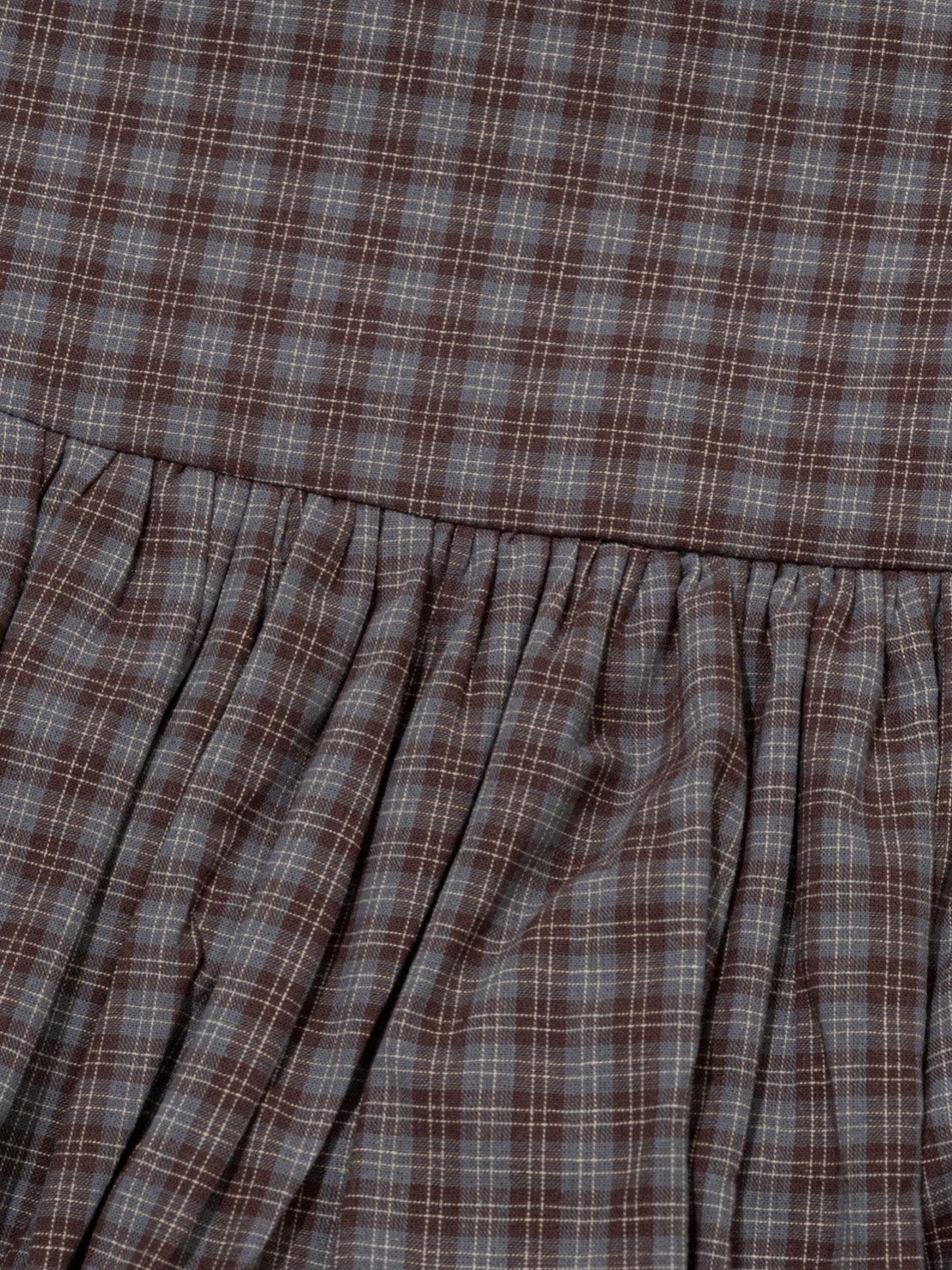 【Uglyshadow】CHECKERED PUMPKIN SKIRT PANTS