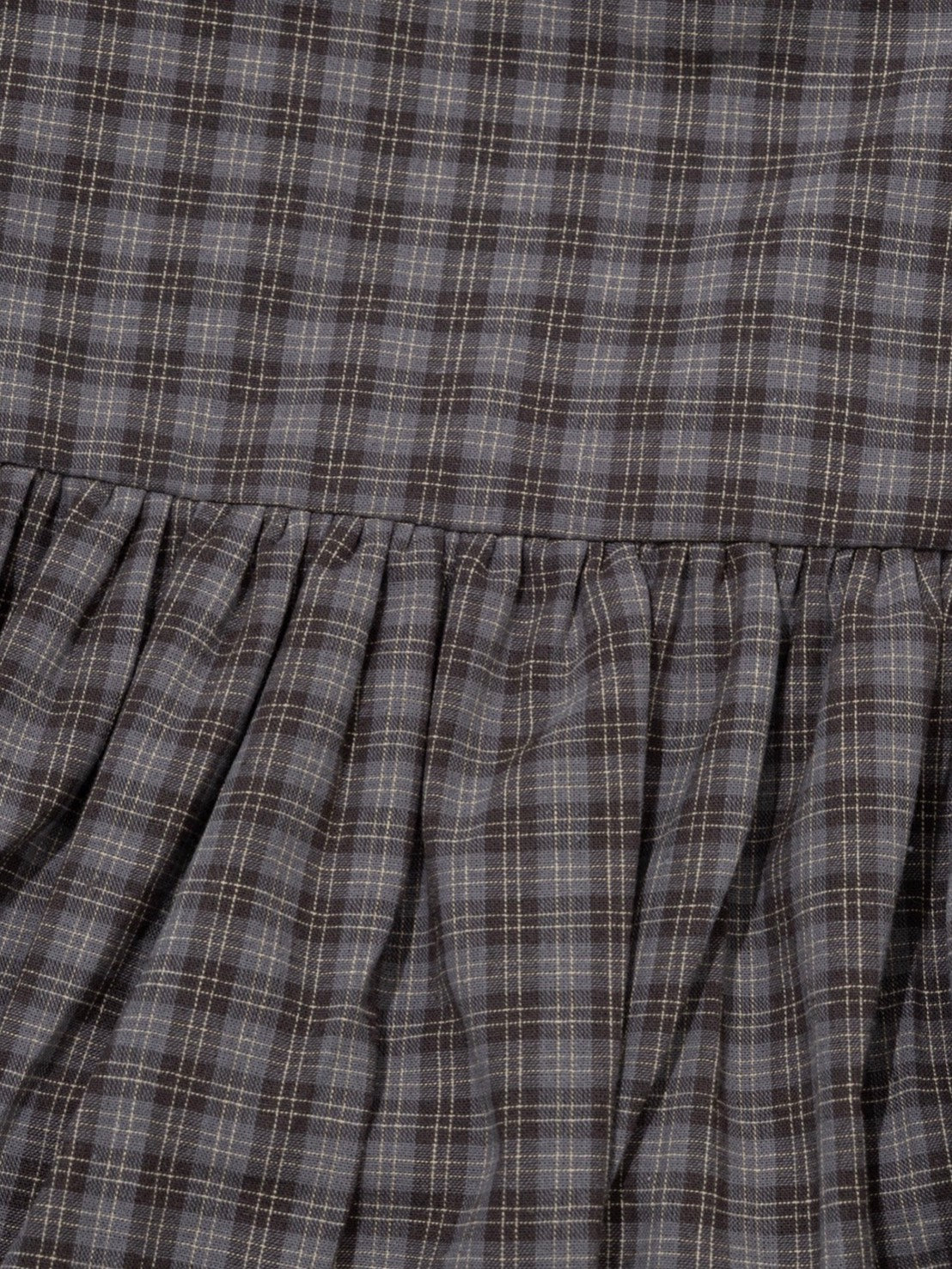 【Uglyshadow】CHECKERED PUMPKIN SKIRT PANTS