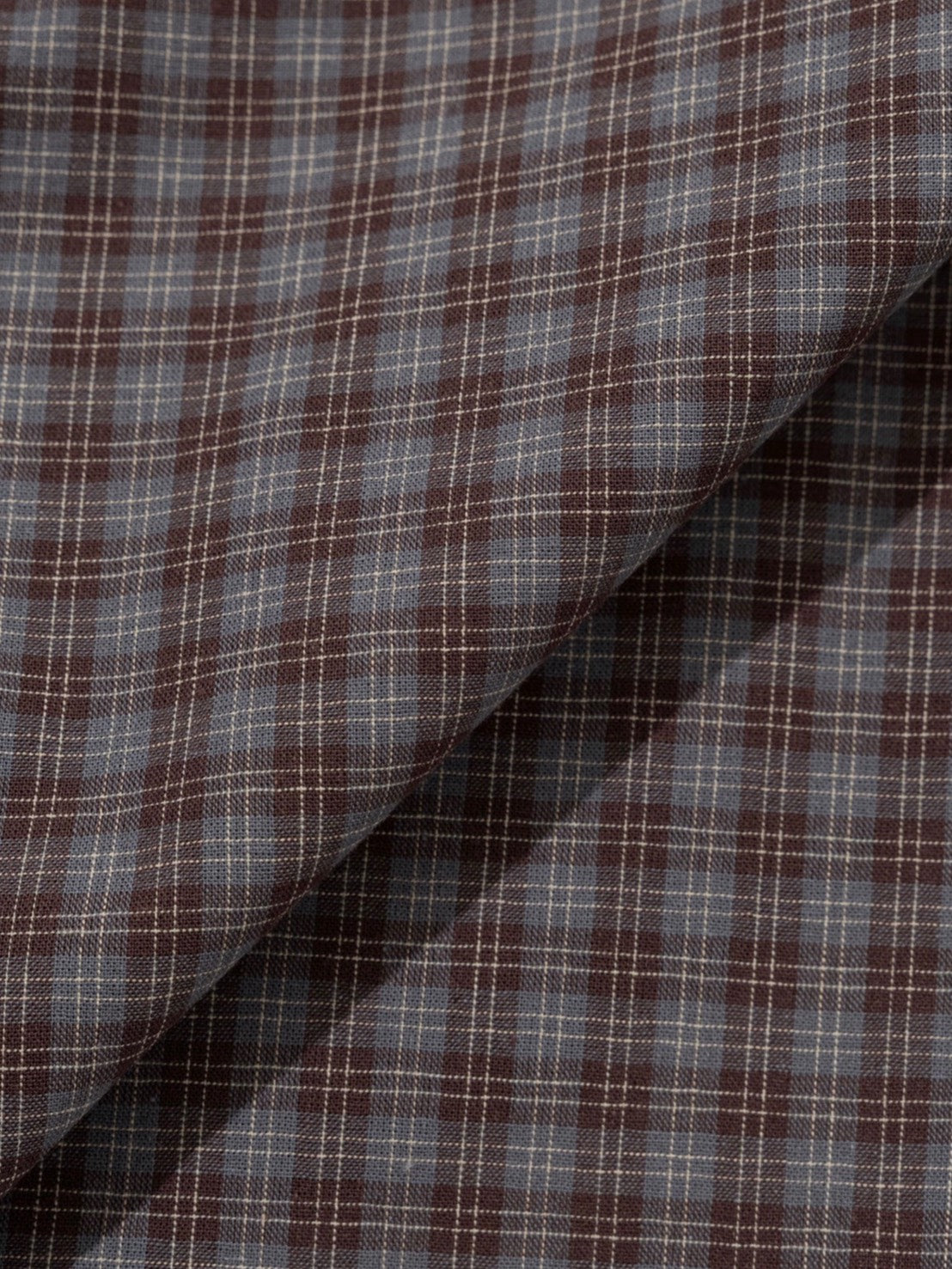 【Uglyshadow】CHECKERED DOUBLE BLOUSE