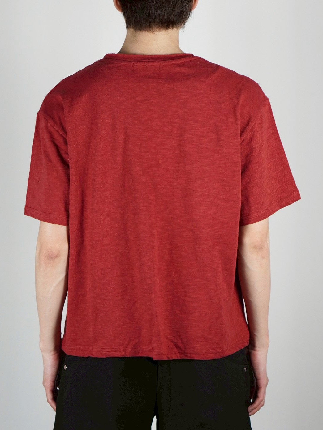 受注制【Chikashitsu +】sheer cotton box half sleeve (4color)