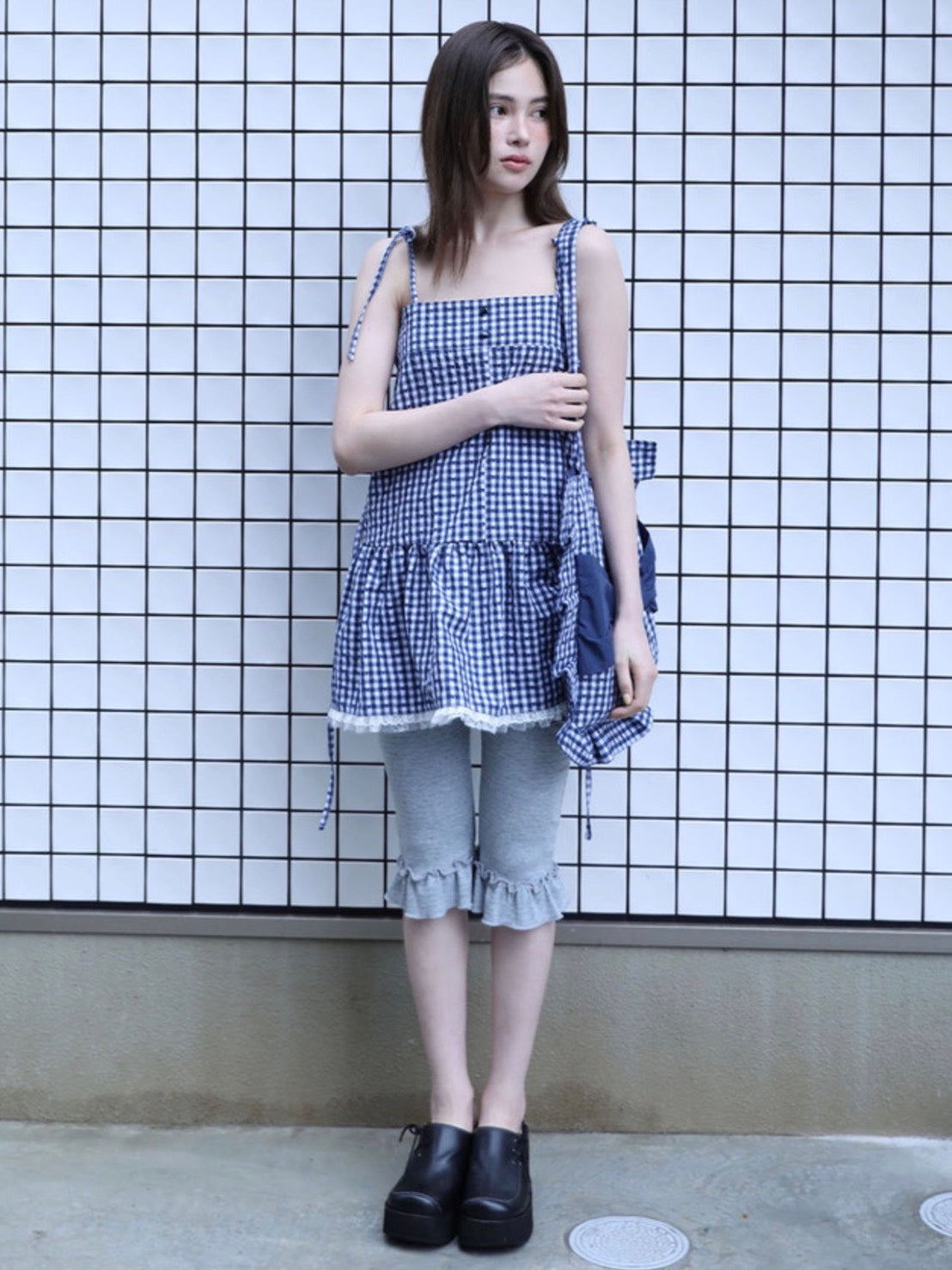 【Uglyshadow】A-LINE LACE DRESS