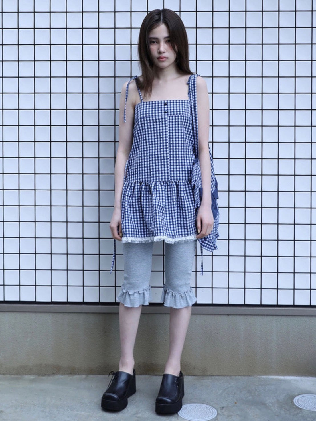 【Uglyshadow】A-LINE LACE DRESS