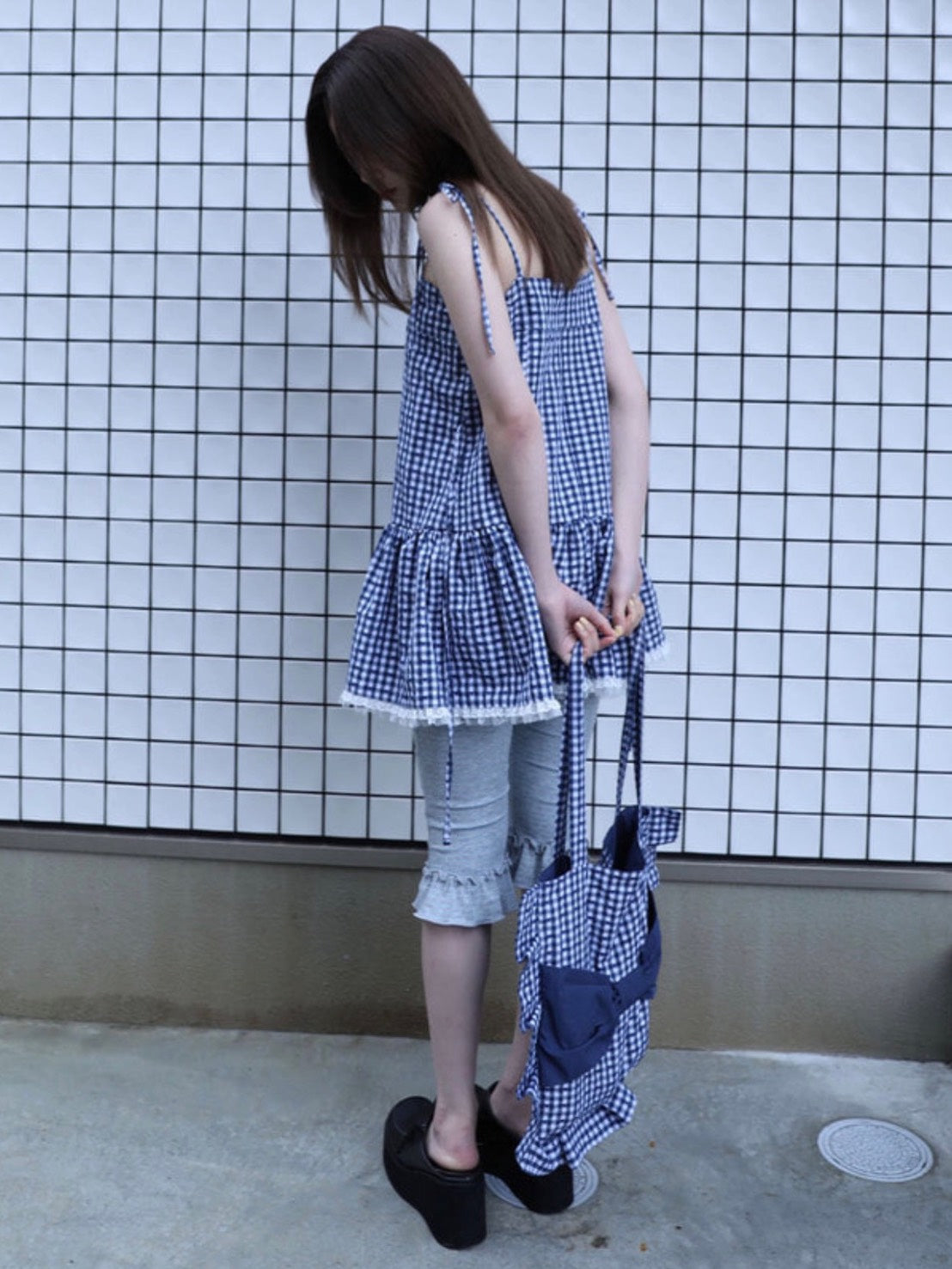 【Uglyshadow】A-LINE LACE DRESS