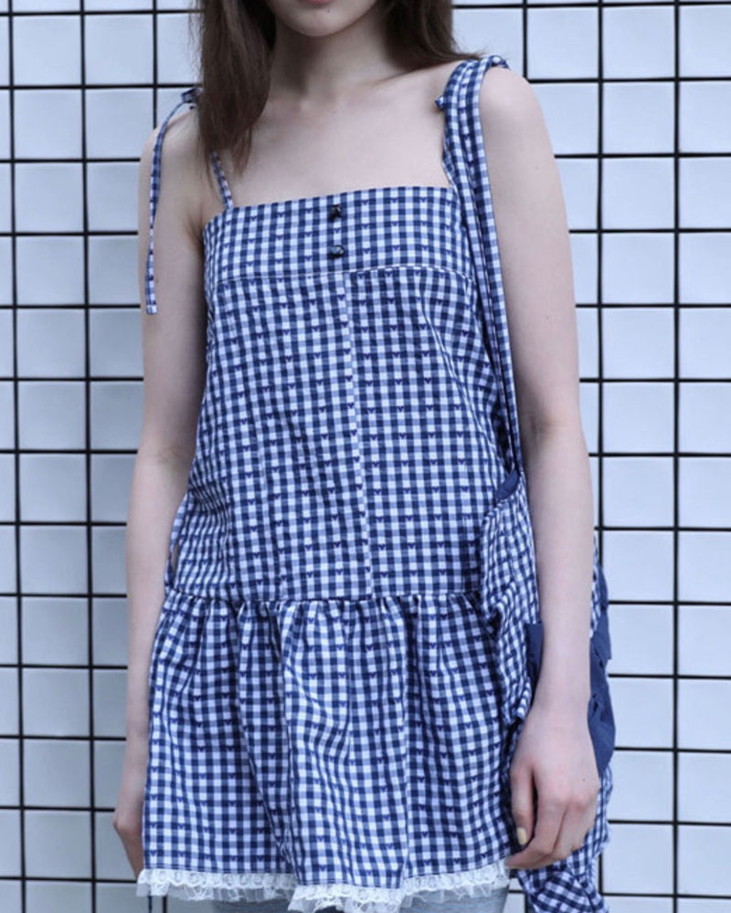 【Uglyshadow】A-LINE LACE DRESS