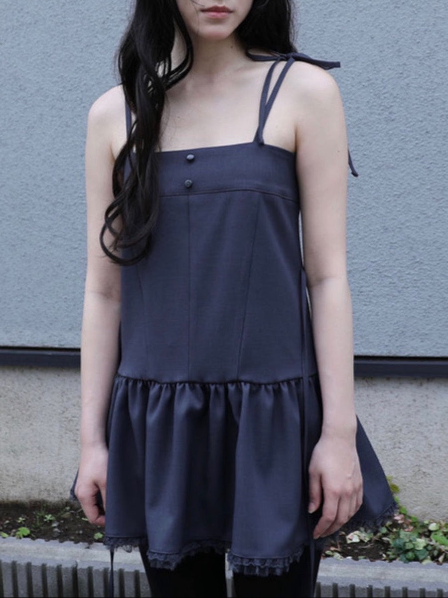 【Uglyshadow】A-LINE LACE DRESS