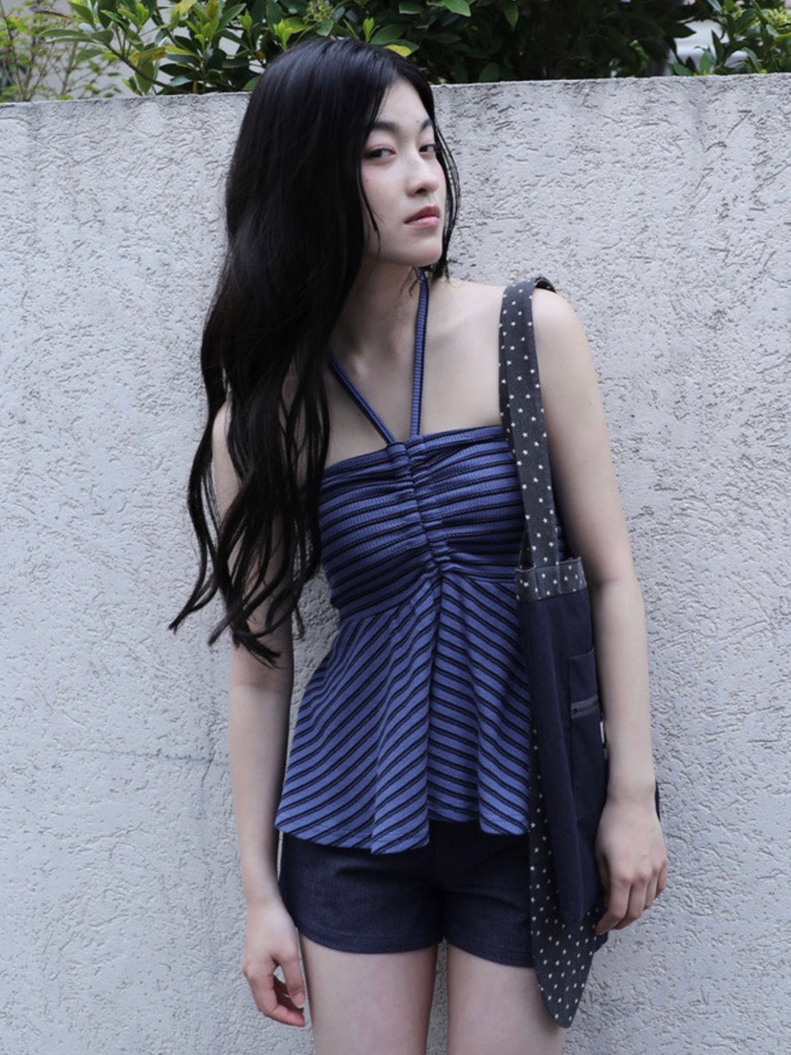 【Uglyshadow】STITCH POINT SHORTS