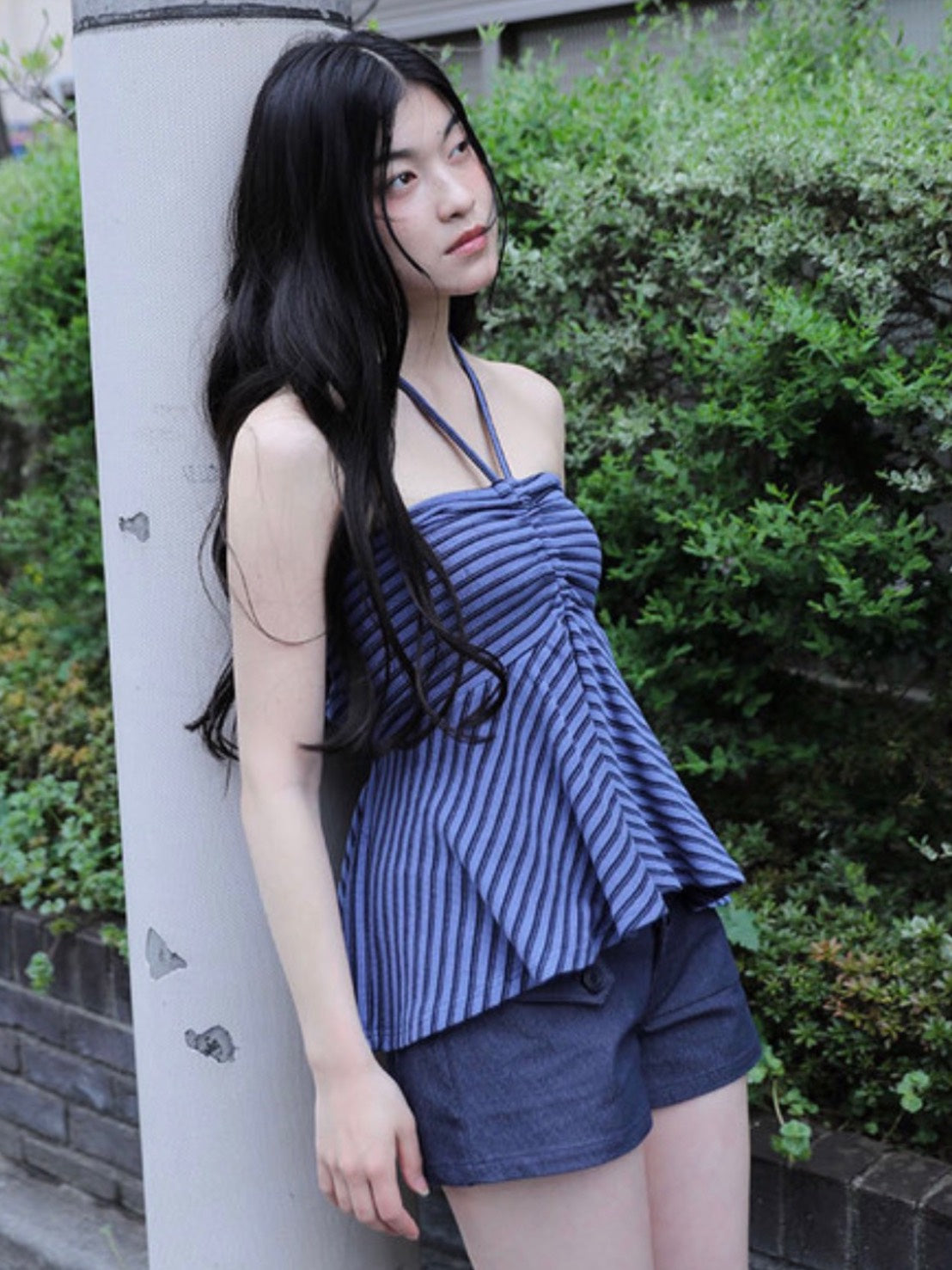 【Uglyshadow】STITCH POINT SHORTS