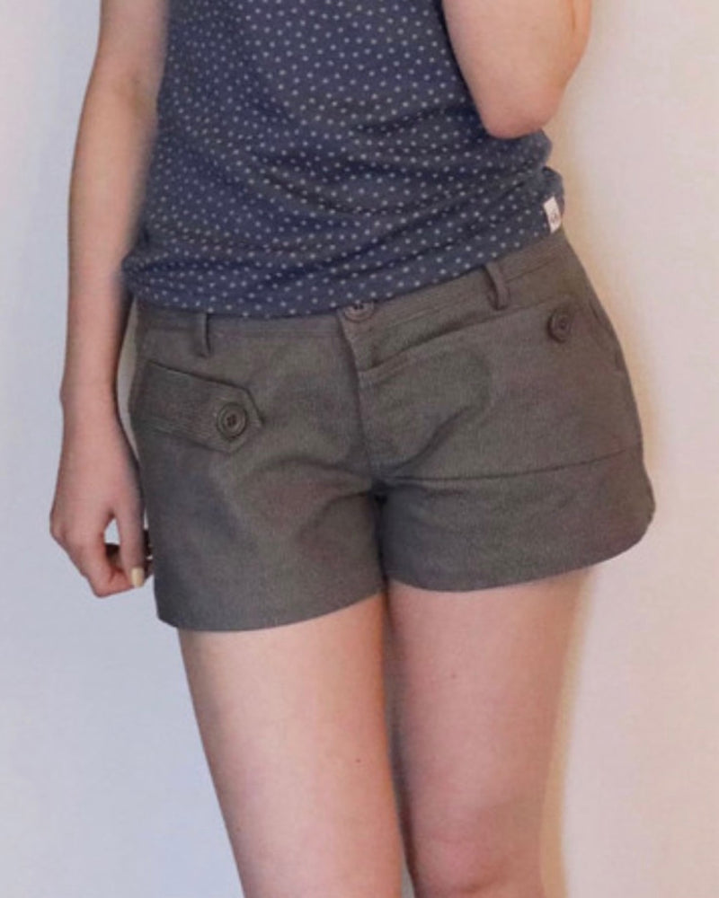 【Uglyshadow】STITCH POINT SHORTS