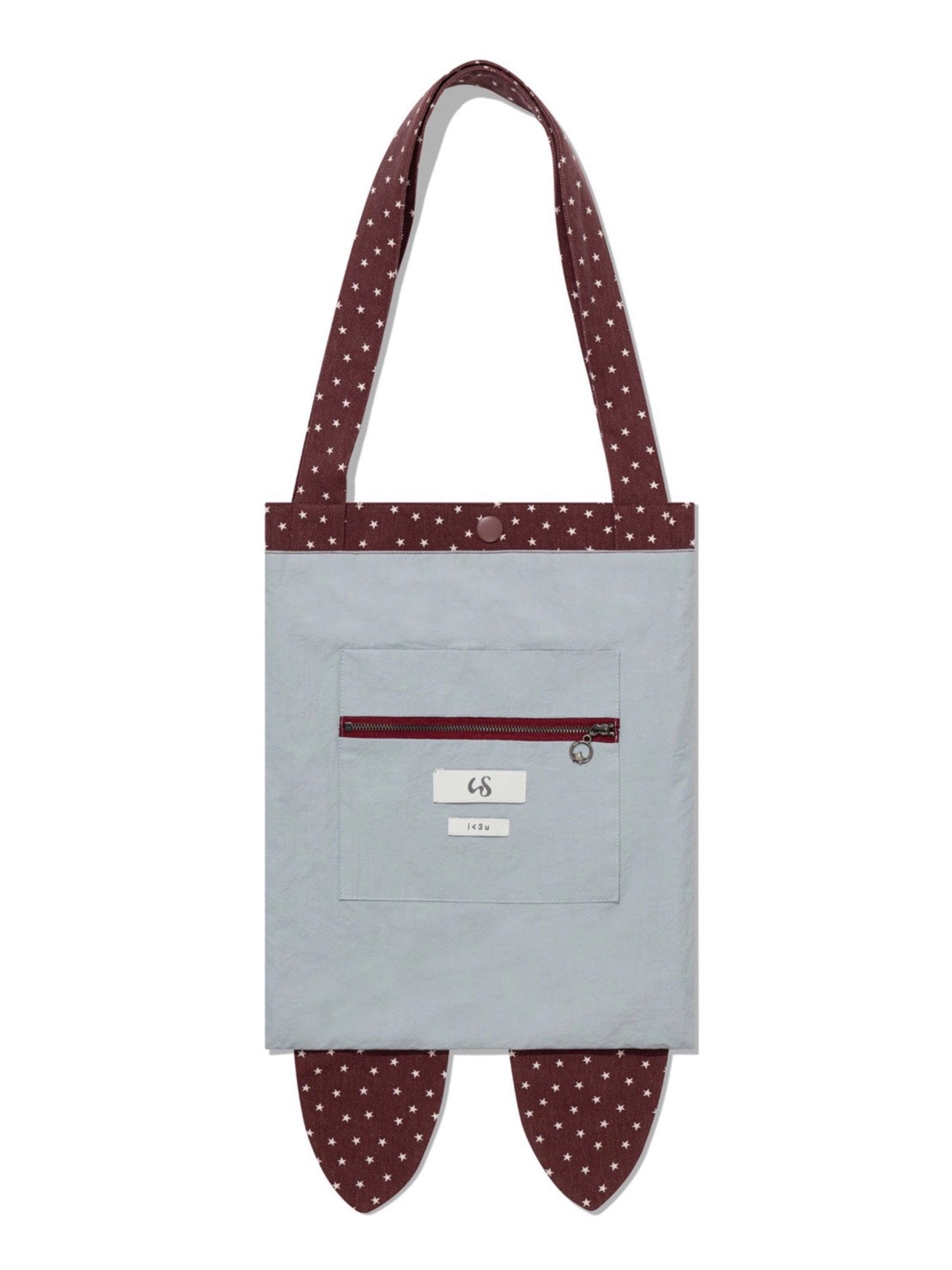 【Uglyshadow】RABBIT STAR REVERSIBLE ECO BAG