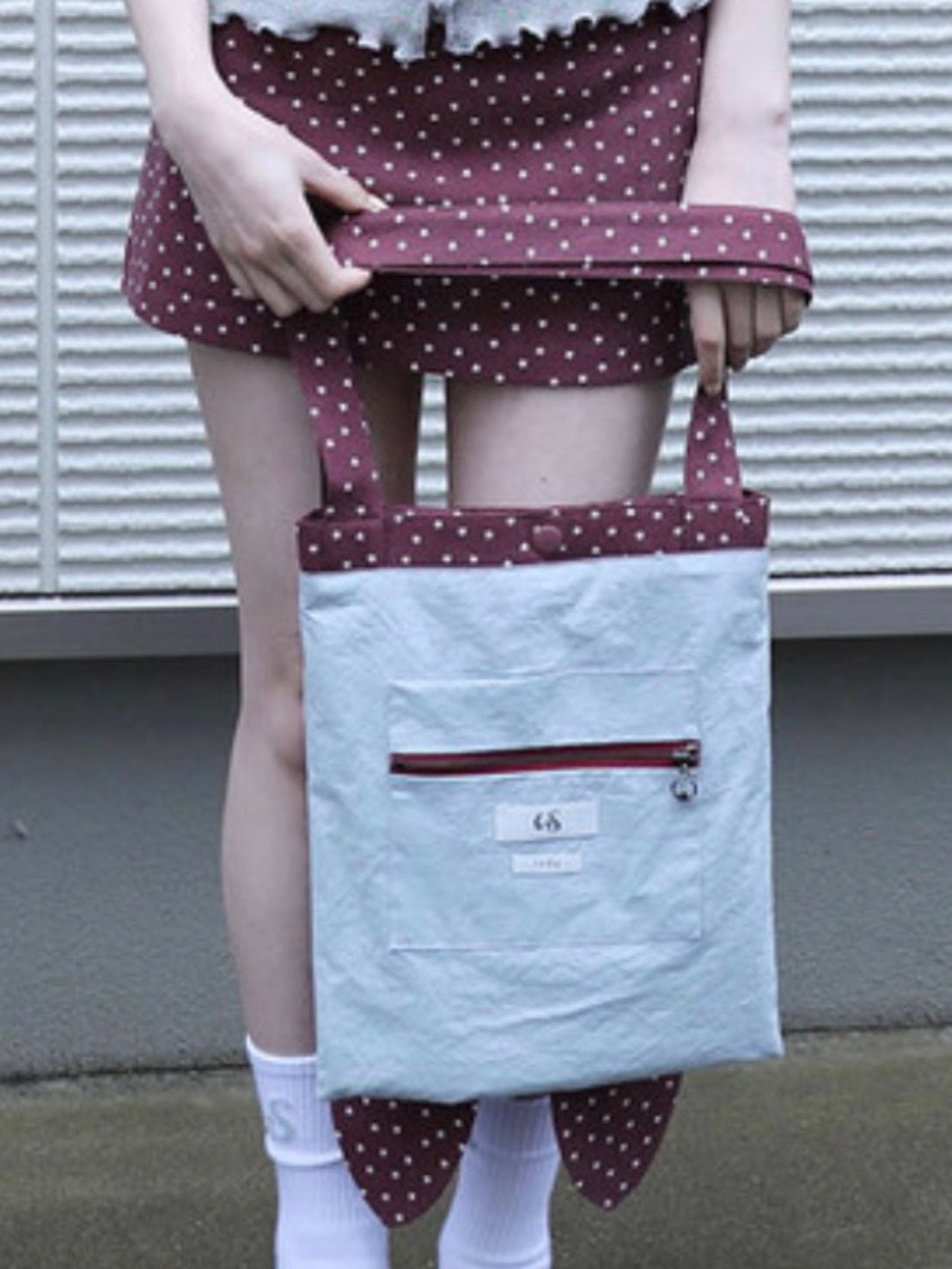【Uglyshadow】RABBIT STAR REVERSIBLE ECO BAG