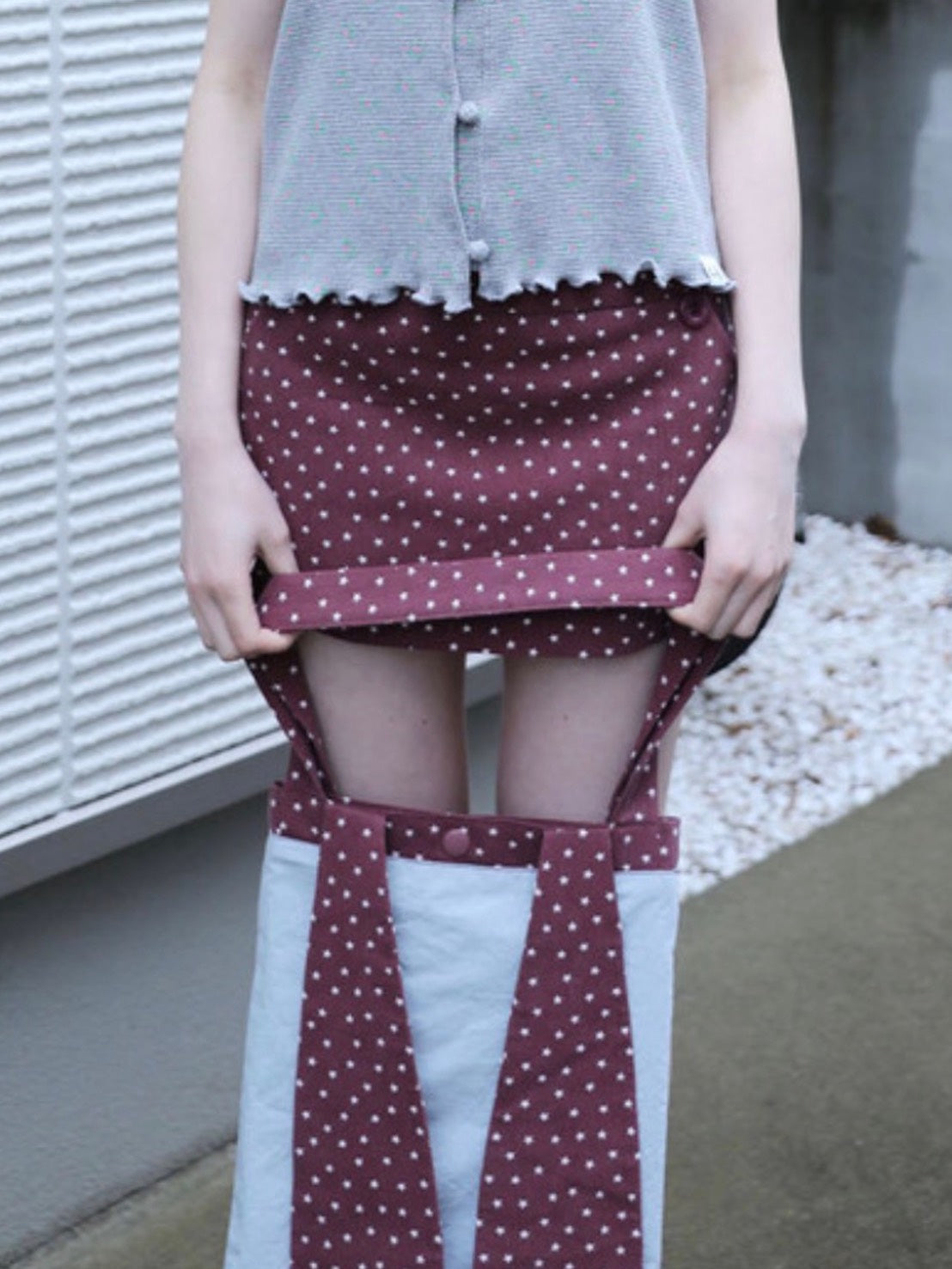 【Uglyshadow】RABBIT STAR REVERSIBLE ECO BAG
