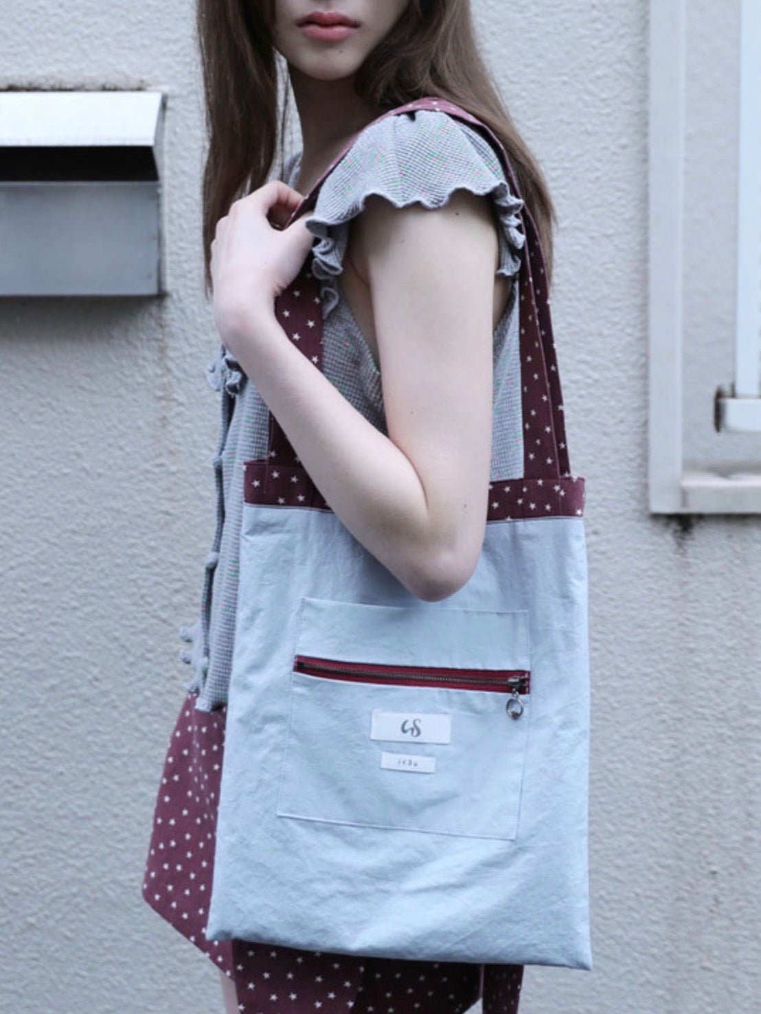 【Uglyshadow】RABBIT STAR REVERSIBLE ECO BAG