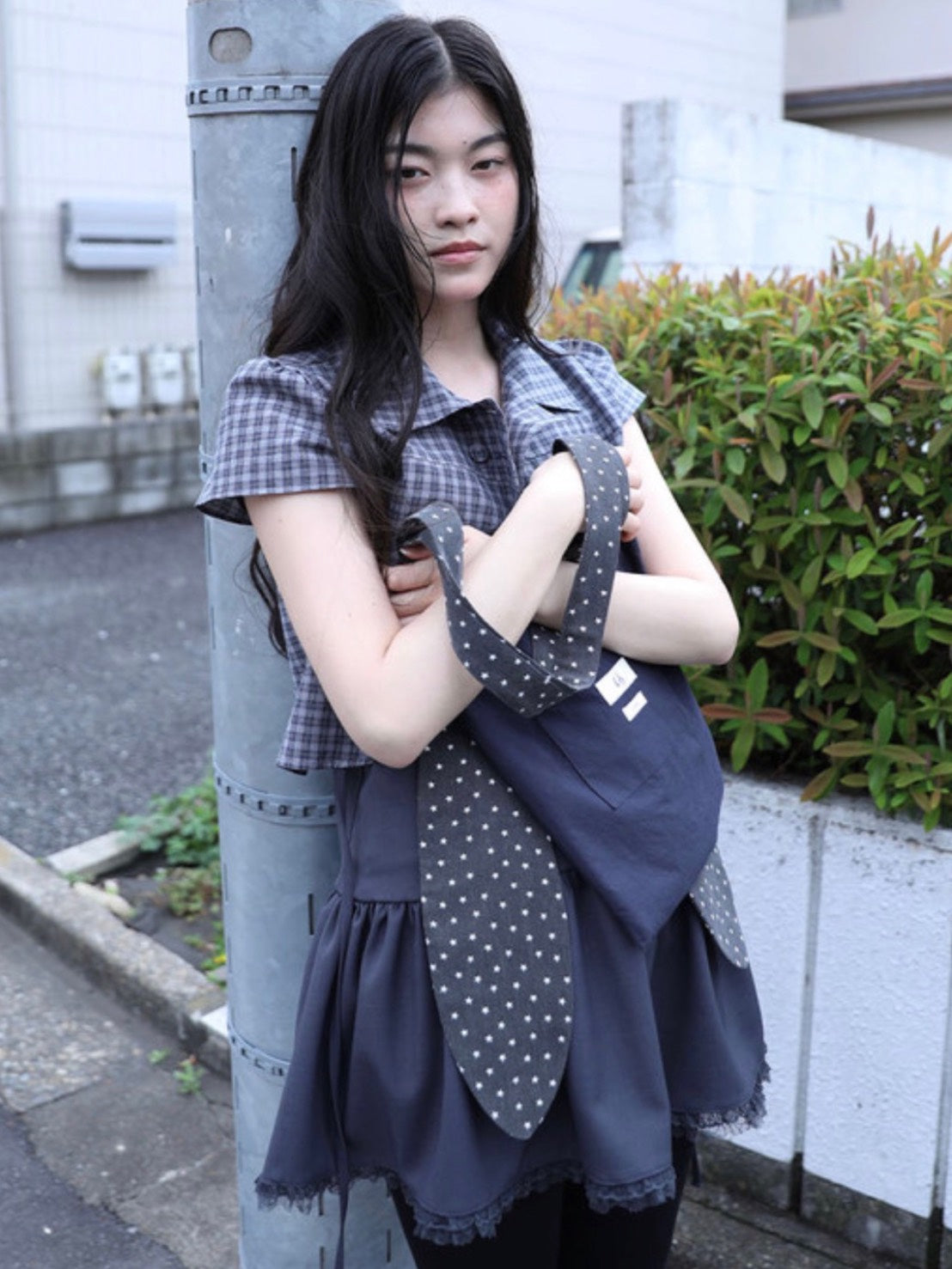 【Uglyshadow】RABBIT STAR REVERSIBLE ECO BAG