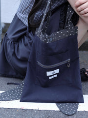 【Uglyshadow】RABBIT STAR REVERSIBLE ECO BAG