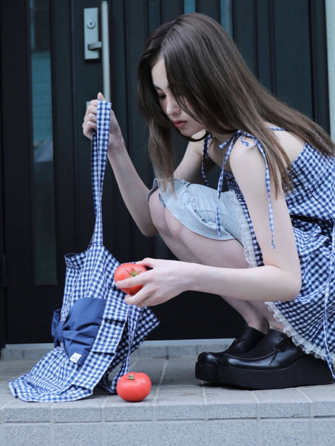 【Uglyshadow】RIBBON ECO BAG