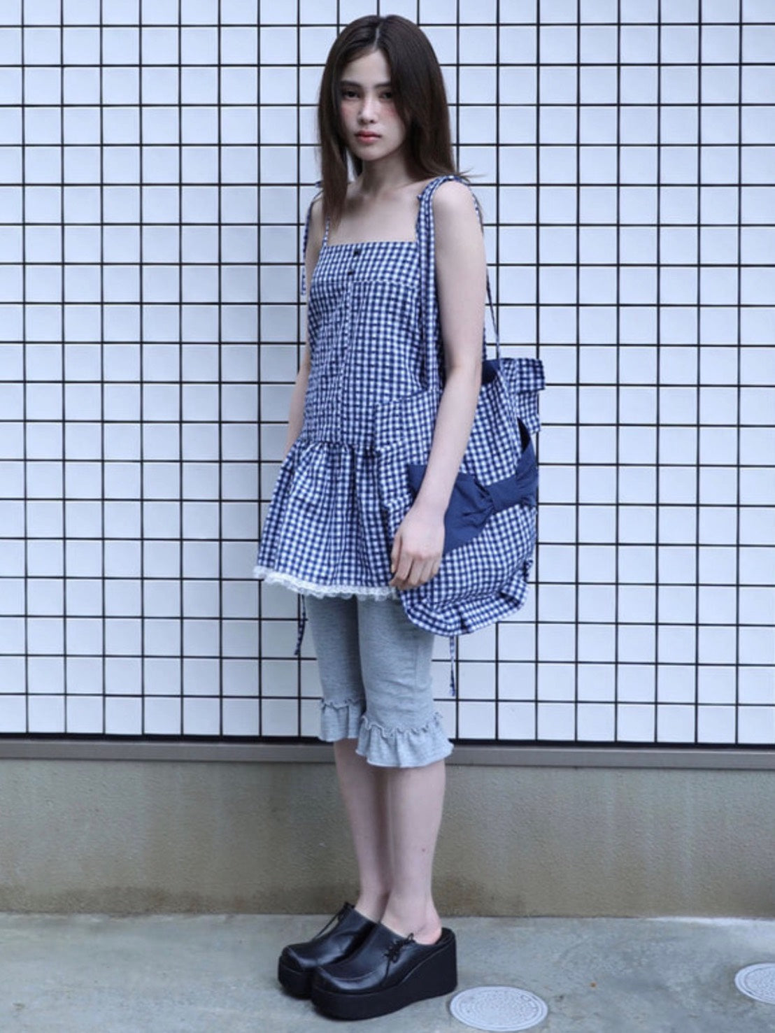 【Uglyshadow】RIBBON ECO BAG