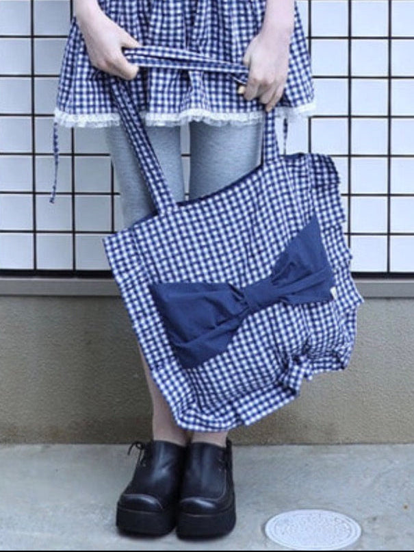 【Uglyshadow】RIBBON ECO BAG