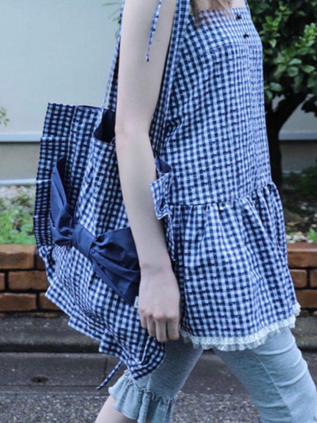 【Uglyshadow】RIBBON ECO BAG