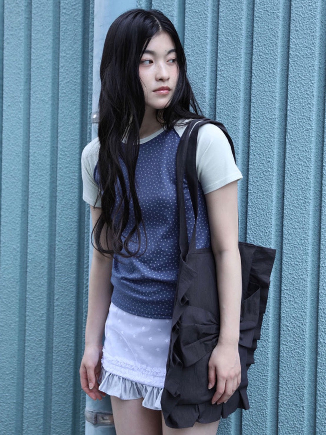 【Uglyshadow】RIBBON ECO BAG