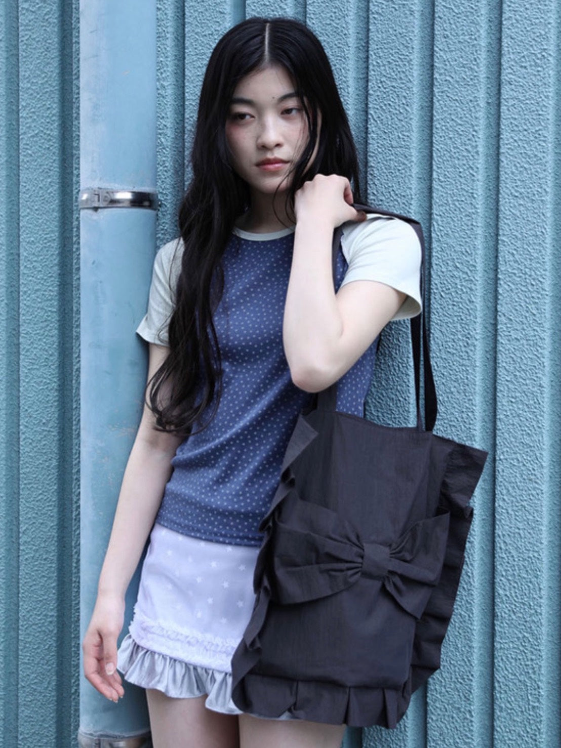 【Uglyshadow】RIBBON ECO BAG