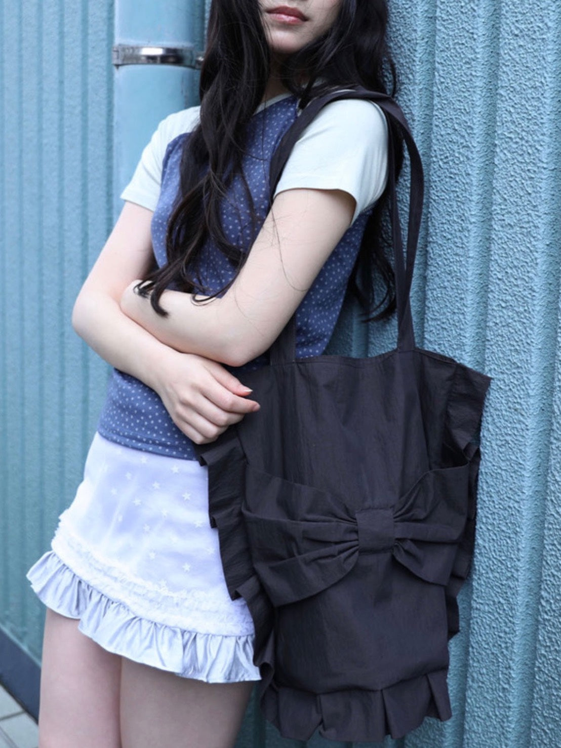 【Uglyshadow】RIBBON ECO BAG