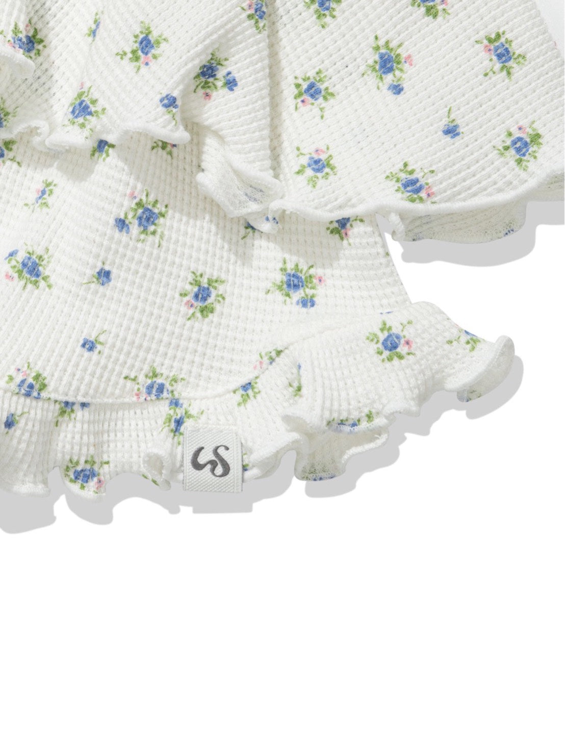 【Uglyshadow】RUFFLE FLOWER SKIRT PANTS