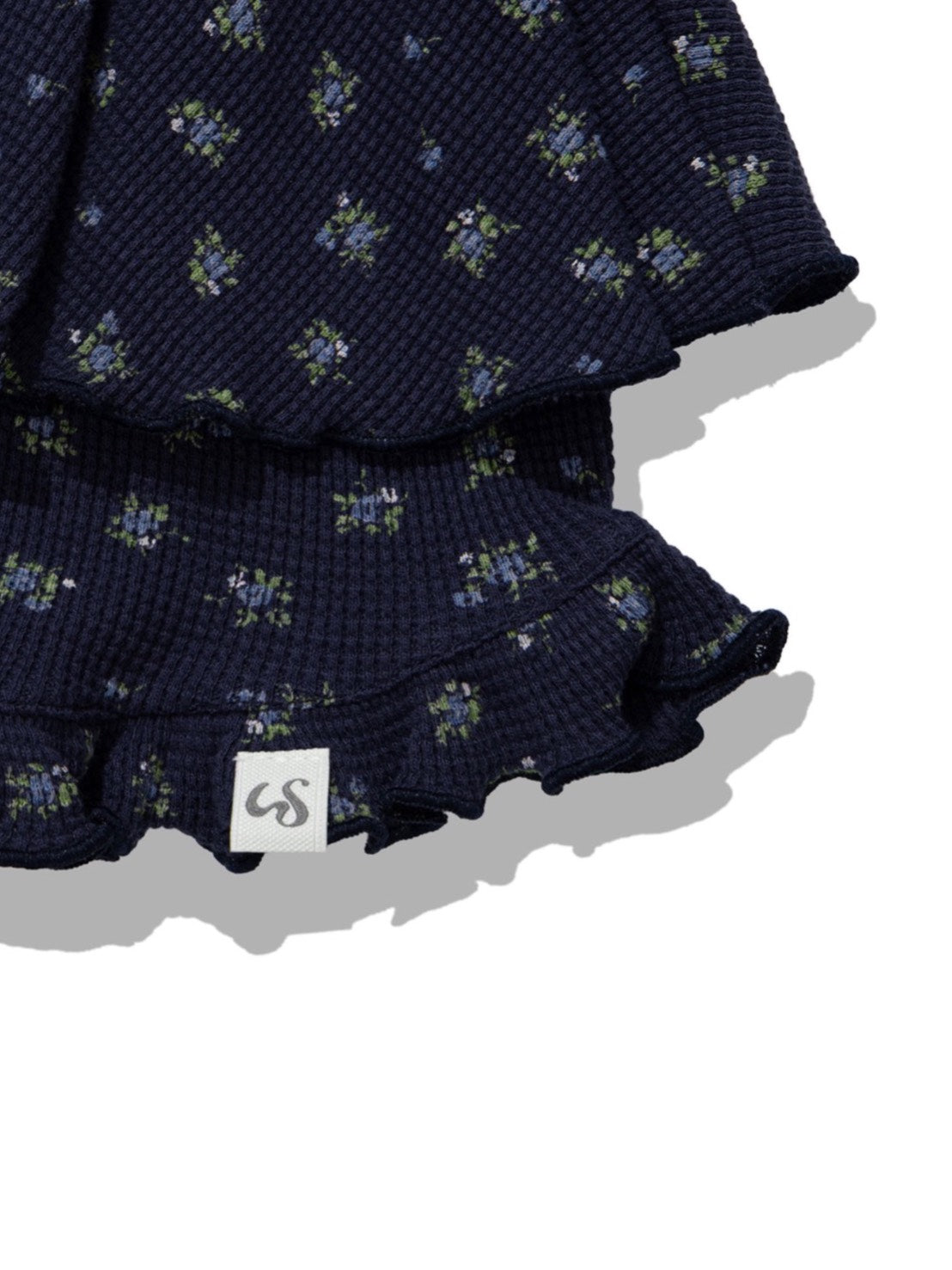 【Uglyshadow】RUFFLE FLOWER SKIRT PANTS