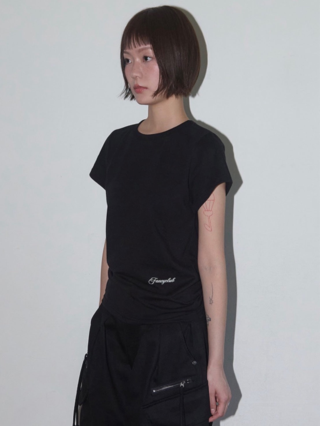 【FANCY CLUB】REBIRTH OF HEAVEN CROP TEE