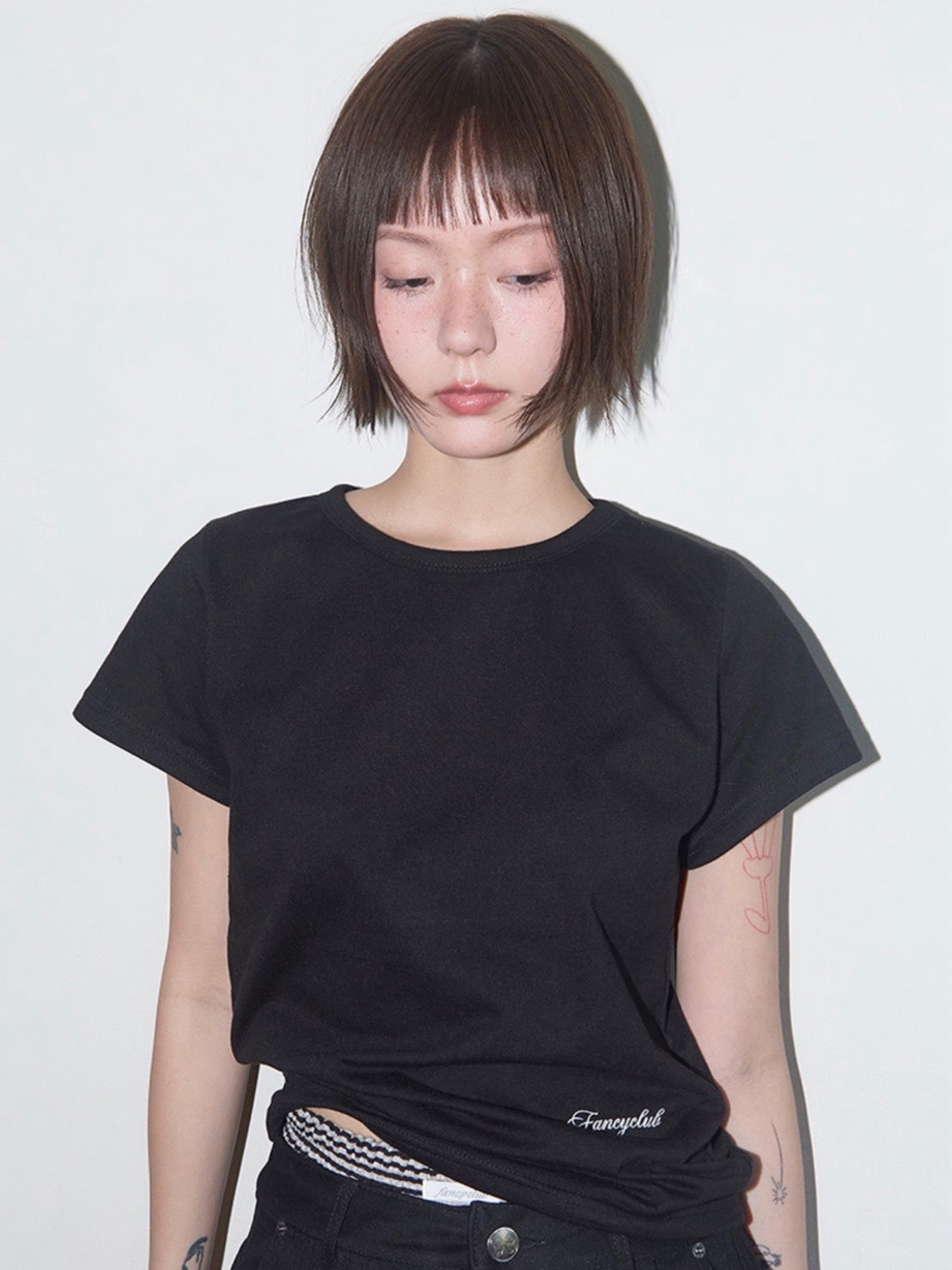 【FANCY CLUB】REBIRTH OF HEAVEN CROP TEE