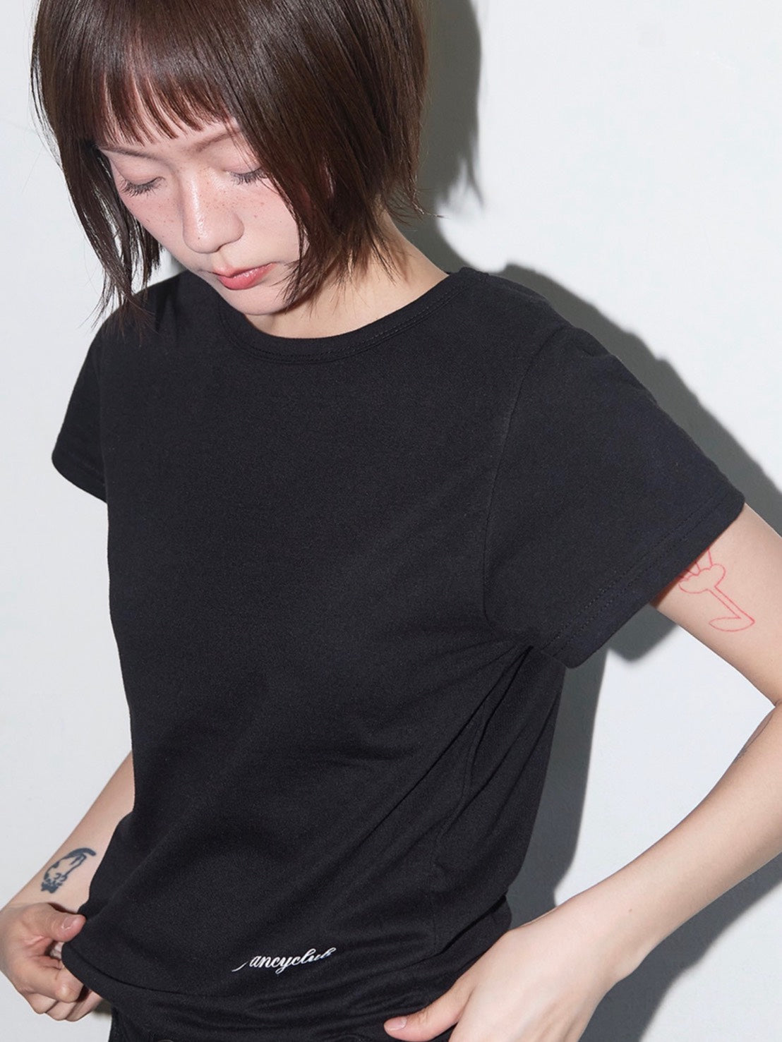【FANCY CLUB】REBIRTH OF HEAVEN CROP TEE