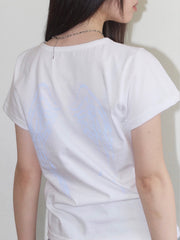 【FANCY CLUB】REBIRTH OF HEAVEN CROP TEE