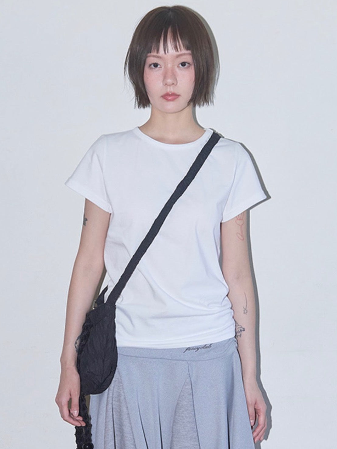 【FANCY CLUB】REBIRTH OF HEAVEN CROP TEE