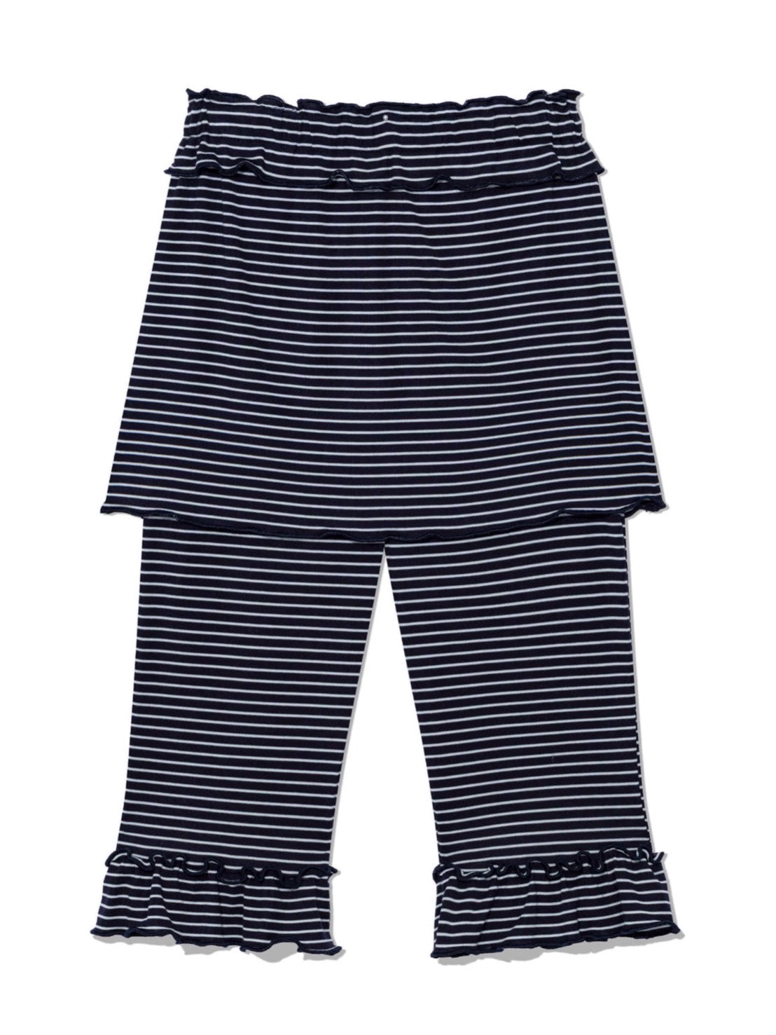 【Uglyshadow】FRILL CAPRI SKIRT PANTS