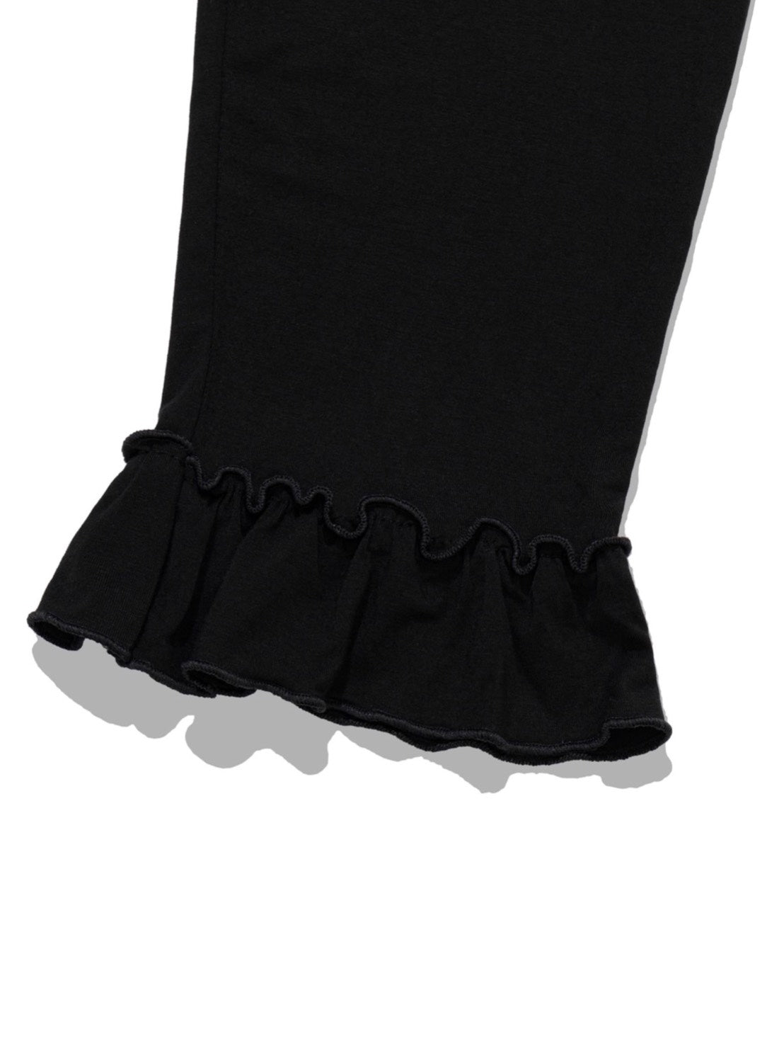 【Uglyshadow】FRILL CAPRI SKIRT PANTS