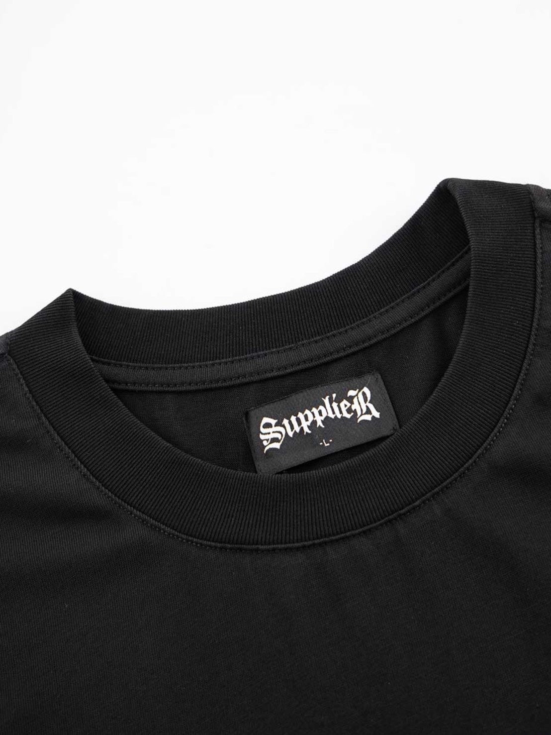 【SUPPLIER】Rhinestone Fire Bones Tee