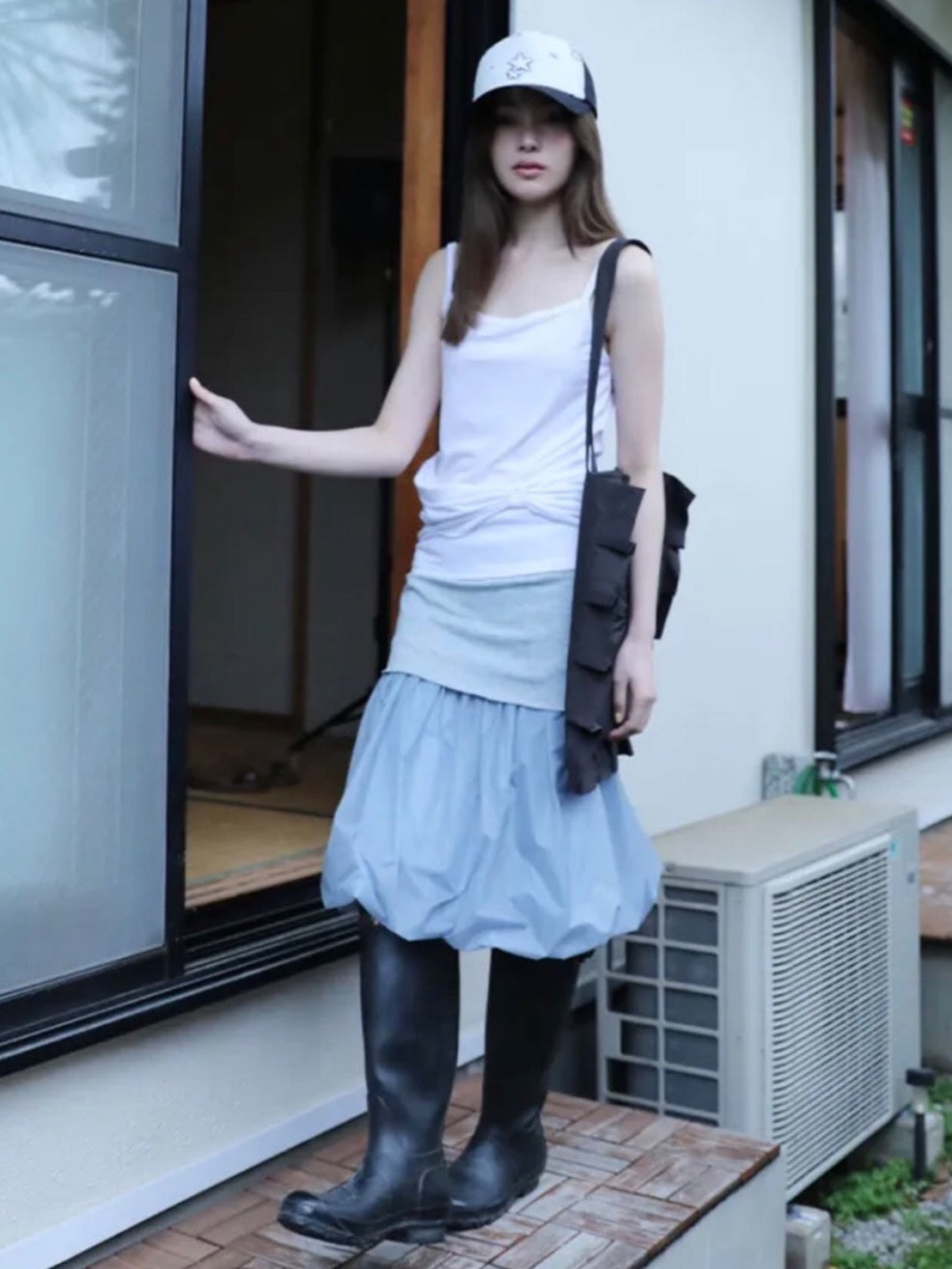 【Uglyshadow】RIBBON SLEEVELESS