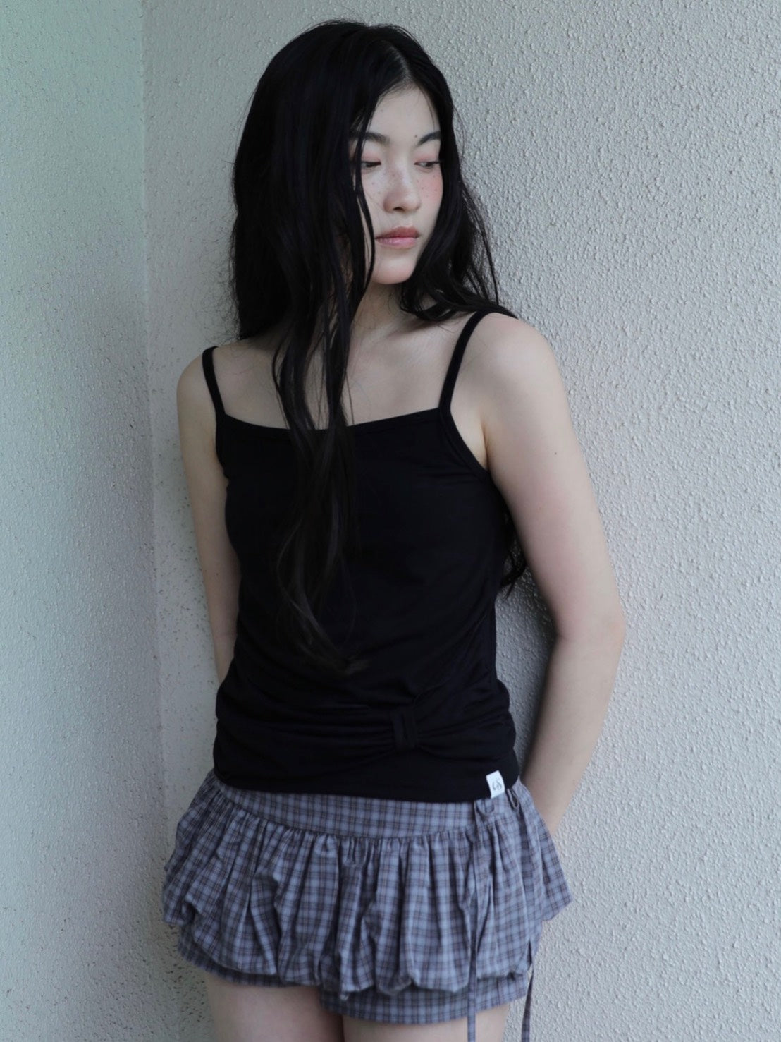 【Uglyshadow】RIBBON SLEEVELESS