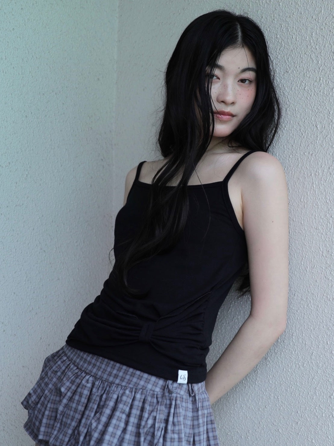 【Uglyshadow】RIBBON SLEEVELESS