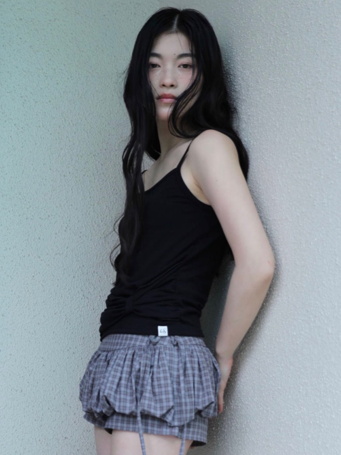 【Uglyshadow】RIBBON SLEEVELESS
