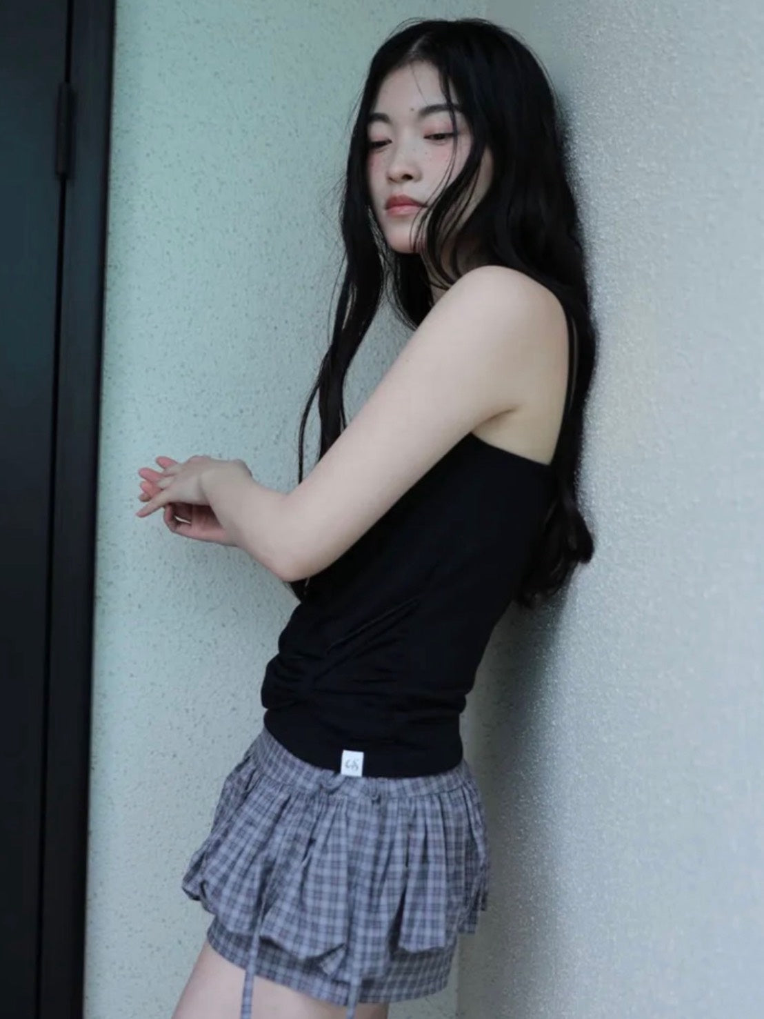 【Uglyshadow】RIBBON SLEEVELESS