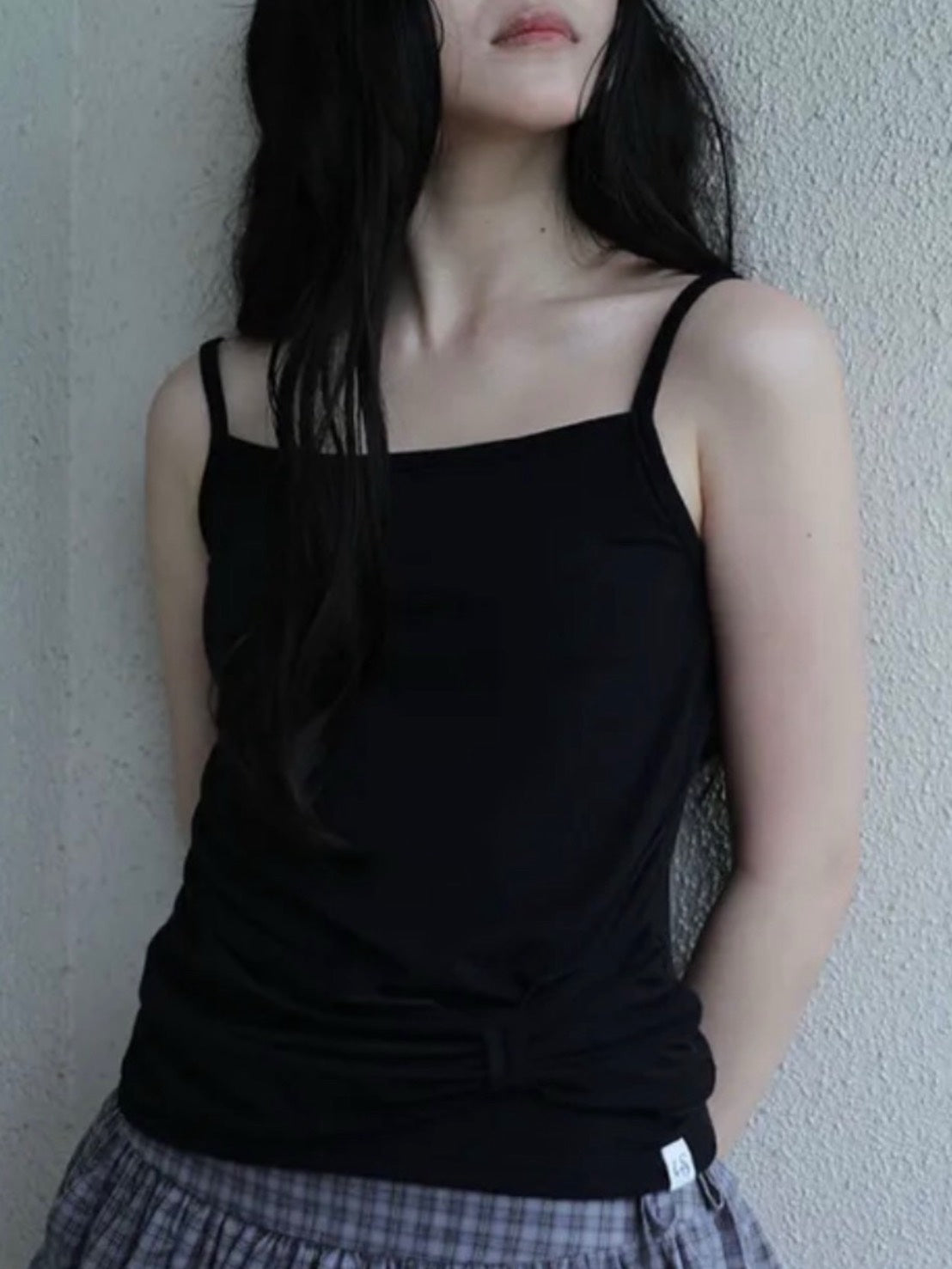 【Uglyshadow】RIBBON SLEEVELESS