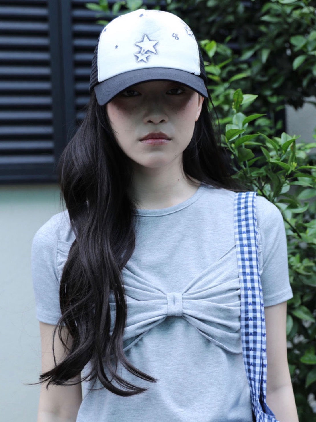 【Uglyshadow】RIBBON T-SHIRT