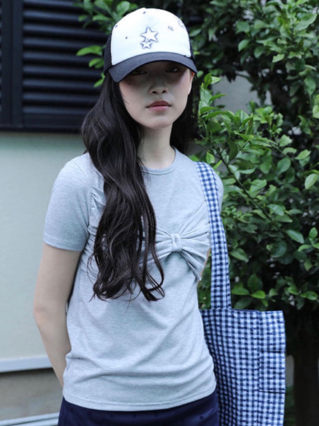 【Uglyshadow】RIBBON T-SHIRT